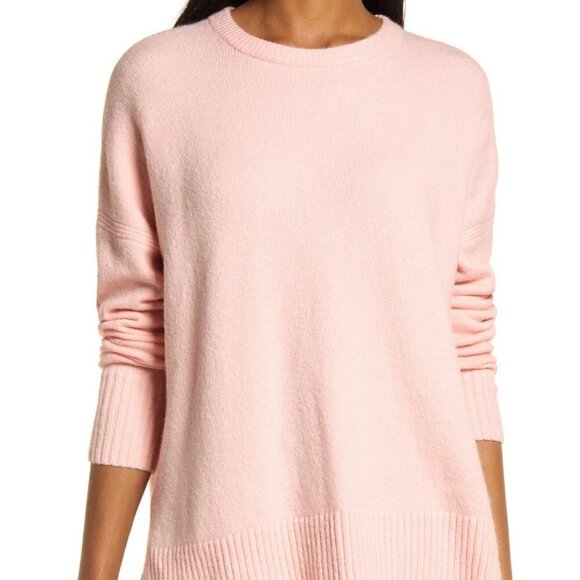 Treasure & Bond Crewneck Pullover Sweater Pink Lotus - Picture 2 of 14